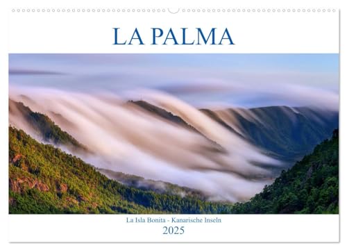 La Palma - La Isla Bonita - Kanarische Inseln (Wandkalender 2025 DIN A2 quer), CALVENDO Monatskalender von CALVENDO
