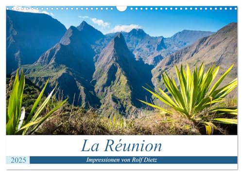 La Réunion - Impressionen von Rolf Dietz (Wandkalender 2025 DIN A3 quer), CALVENDO Monatskalender von CALVENDO