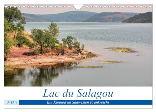 Lac du Salagou - Ein Kleinod im Südwesten Frankreichs (Wandkalender 2025 DIN A4 quer), CALVENDO Monatskalender von CALVENDO