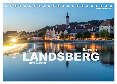 Landsberg am Lech (Tischkalender 2025 DIN A5 quer), CALVENDO Monatskalender von CALVENDO