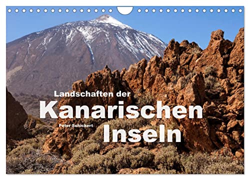 Landschaften der Kanarischen Inseln. (Wandkalender 2025 DIN A4 quer), CALVENDO Monatskalender von CALVENDO
