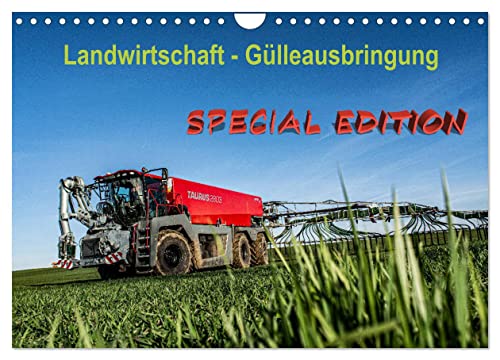 Landwirtschaft - Gülleausbringung (Wandkalender 2025 DIN A4 quer), CALVENDO Monatskalender von CALVENDO