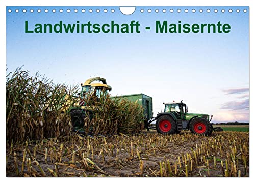 Landwirtschaft - Maisernte (Wandkalender 2025 DIN A4 quer), CALVENDO Monatskalender von CALVENDO