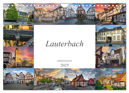 Lauterbach Impressionen (Wandkalender 2025 DIN A4 quer), CALVENDO Monatskalender von CALVENDO