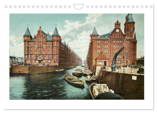 Lebendiges Hamburg von 1888 bis 1918 (Wandkalender 2025 DIN A4 quer), CALVENDO Monatskalender von CALVENDO