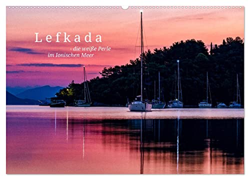 Lefkada - die weiße Perle im Ionischen Meer (Wandkalender 2025 DIN A2 quer), CALVENDO Monatskalender von CALVENDO