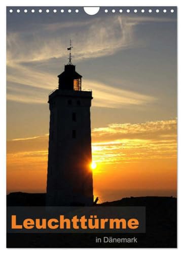 Leuchttürme in Dänemark (Wandkalender 2025 DIN A4 hoch), CALVENDO Monatskalender: Leuchttürme an Dänemarks Küsten. (CALVENDO Orte) von CALVENDO