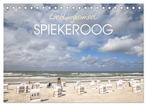 Lieblingsinsel Spiekeroog (Tischkalender 2025 DIN A5 quer), CALVENDO Monatskalender von CALVENDO