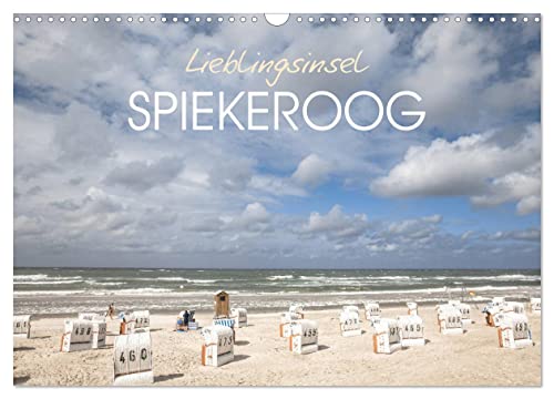 Lieblingsinsel Spiekeroog (Wandkalender 2025 DIN A3 quer), CALVENDO Monatskalender von CALVENDO
