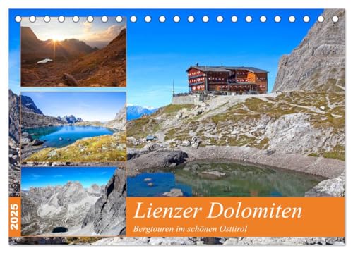 Lienzer Dolomiten (Tischkalender 2025 DIN A5 quer), CALVENDO Monatskalender von CALVENDO