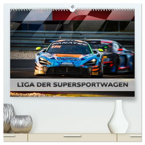 Liga der Supersportwagen (hochwertiger Premium Wandkalender 2025 DIN A2 quer), Kunstdruck in Hochglanz von CALVENDO