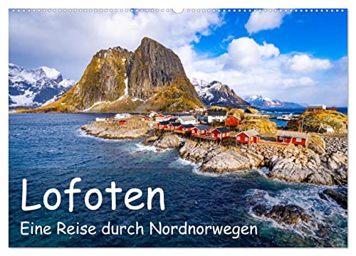 Lofoten - Eine Reise durch Nordnorwegen (Wandkalender 2025 DIN A2 quer), CALVENDO Monatskalender von CALVENDO