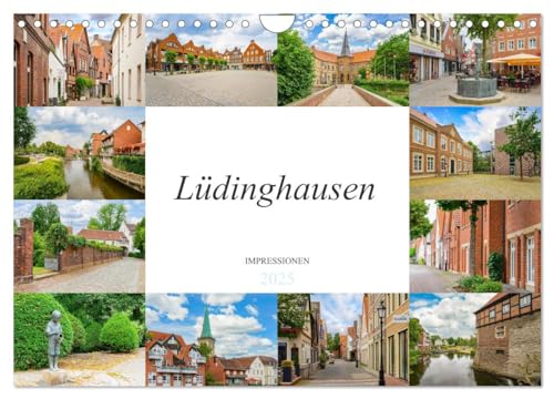 Lüdinghausen Impressionen (Wandkalender 2025 DIN A4 quer), CALVENDO Monatskalender von CALVENDO