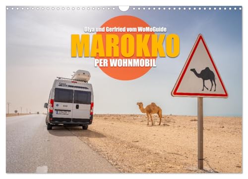 MAROKKO per WOHNMOBIL (Wandkalender 2025 DIN A3 quer), CALVENDO Monatskalender