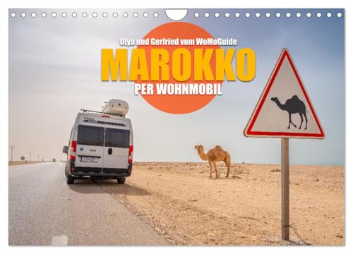 MAROKKO per WOHNMOBIL (Wandkalender 2025 DIN A4 quer), CALVENDO Monatskalender von CALVENDO