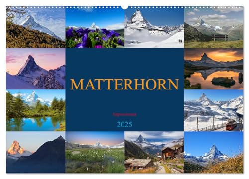 MATTERHORN Impressionen (Wandkalender 2025 DIN A2 quer), CALVENDO Monatskalender von CALVENDO