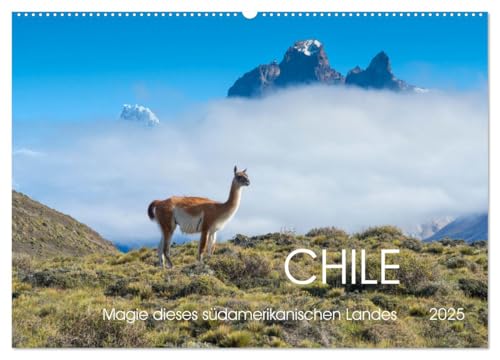 Magie dieses Südamerikanischen Landes, Chile (Wandkalender 2025 DIN A2 quer), CALVENDO Monatskalender von CALVENDO