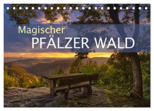 Magischer Pfälzer Wald (Tischkalender 2025 DIN A5 quer), CALVENDO Monatskalender von CALVENDO
