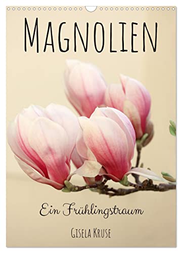 Magnolien Ein Frühlingstraum (Wandkalender 2025 DIN A3 hoch), CALVENDO Monatskalender von CALVENDO
