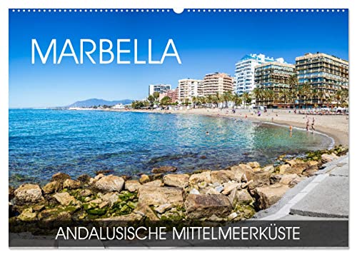 Marbella - andalusische Mittelmeerküste (Wandkalender 2025 DIN A2 quer), CALVENDO Monatskalender von CALVENDO