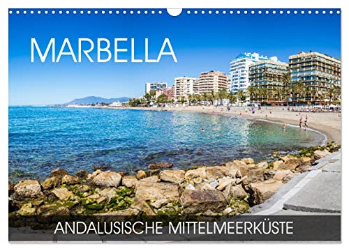 Marbella - andalusische Mittelmeerküste (Wandkalender 2025 DIN A3 quer), CALVENDO Monatskalender von CALVENDO