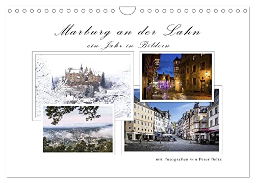 Marburg an der Lahn - ein Jahr in Bildern (Wandkalender 2025 DIN A4 quer), CALVENDO Monatskalender von CALVENDO