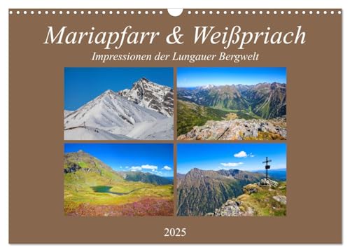 Mariapfarr & Weißpriach (Wandkalender 2025 DIN A3 quer), CALVENDO Monatskalender von CALVENDO