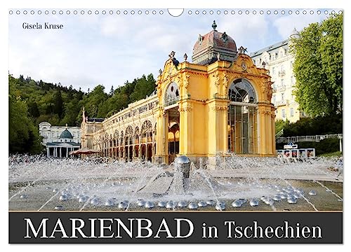 Marienbad in Tschechien (Wandkalender 2025 DIN A3 quer), CALVENDO Monatskalender von CALVENDO