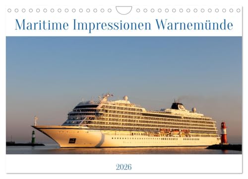 Maritime Impressionen Warnemünde (Wandkalender 2026 DIN A4 quer), CALVENDO Monatskalender von CALVENDO
