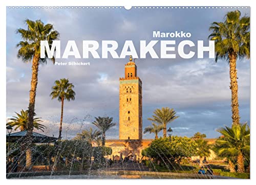 Marokko - Marrakesch (Wandkalender 2025 DIN A2 quer), CALVENDO Monatskalender von CALVENDO