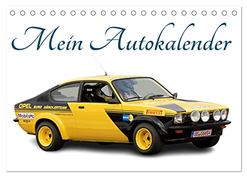 Mein Autokalender (Tischkalender 2025 DIN A5 quer), CALVENDO Monatskalender von CALVENDO