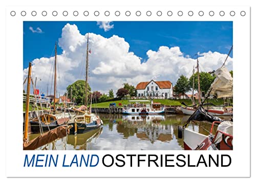 Mein Land, Ostfriesland (Tischkalender 2025 DIN A5 quer), CALVENDO Monatskalender von CALVENDO