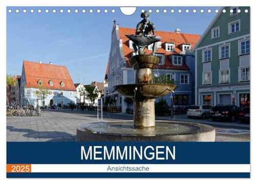 Memmingen - Ansichtssache (Wandkalender 2025 DIN A4 quer), CALVENDO Monatskalender von CALVENDO