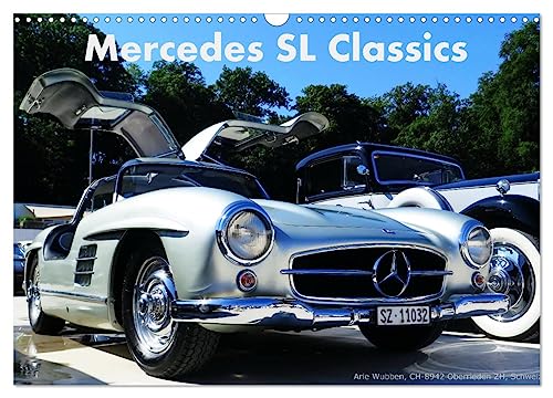 Mercedes SL Classics (Wandkalender 2025 DIN A3 quer), CALVENDO Monatskalender von CALVENDO