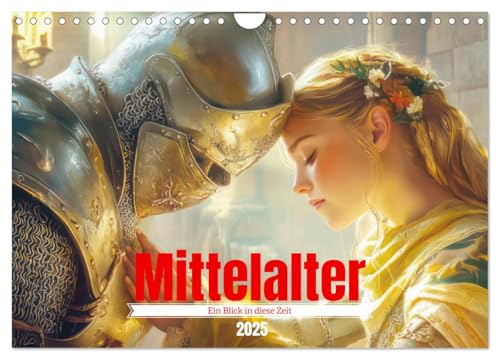 Mittelalter - Ein Blick in diese Zeit (Wandkalender 2025 DIN A4 quer), CALVENDO Monatskalender von CALVENDO
