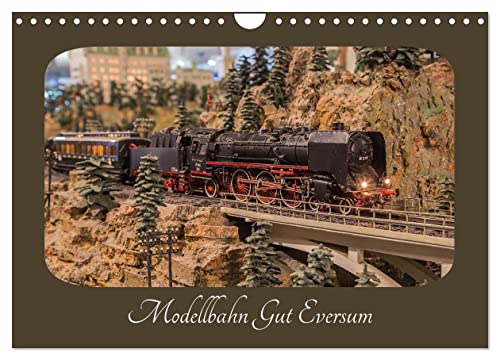 Modellbahn Gut Eversum (Wandkalender 2025 DIN A4 quer), CALVENDO Monatskalender von CALVENDO