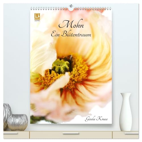 Mohn - Ein Blütentraum (hochwertiger Premium Wandkalender 2026 DIN A2 hoch), Kunstdruck in Hochglanz von CALVENDO
