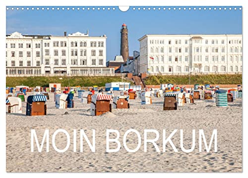 Moin Borkum (Wandkalender 2025 DIN A3 quer), CALVENDO Monatskalender von CALVENDO