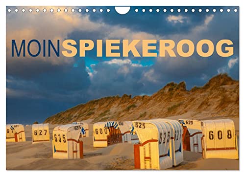 Moin Spiekeroog (Wandkalender 2025 DIN A4 quer), CALVENDO Monatskalender von CALVENDO