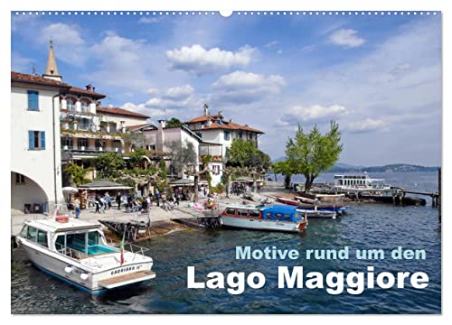 Motive rund um den See Lago Maggiore (Wandkalender 2025 DIN A2 quer), CALVENDO Monatskalender von CALVENDO