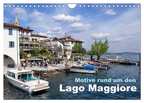 Motive rund um den See Lago Maggiore (Wandkalender 2025 DIN A4 quer), CALVENDO Monatskalender von CALVENDO