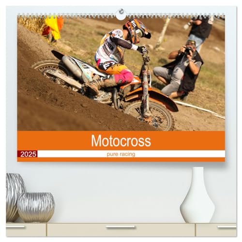 Motocross 2025 (hochwertiger Premium Wandkalender 2025 DIN A2 quer), Kunstdruck in Hochglanz von CALVENDO