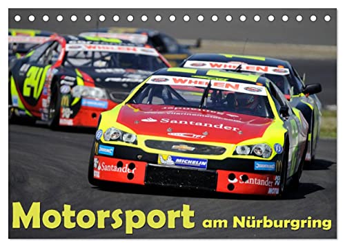 Motorsport am Nürburgring (Tischkalender 2025 DIN A5 quer), CALVENDO Monatskalender von CALVENDO