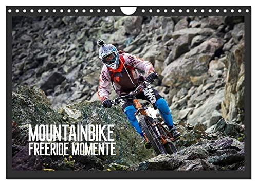 Mountainbike Freeride Momente (Wandkalender 2025 DIN A4 quer), CALVENDO Monatskalender von CALVENDO
