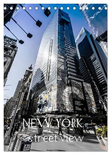 NEW YORK – street view (Tischkalender 2025 DIN A5 hoch), CALVENDO Monatskalender von CALVENDO