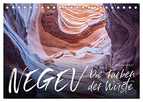 Negev – die Farben der Wüste (Tischkalender 2025 DIN A5 quer), CALVENDO Monatskalender von CALVENDO