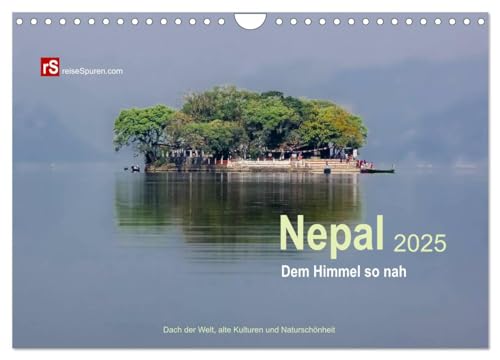 Nepal 2025 - Dem Himmel so nah (Wandkalender 2025 DIN A4 quer), CALVENDO Monatskalender von CALVENDO