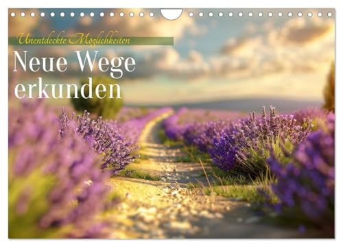 Neue Wege erkunden (Wandkalender 2025 DIN A4 quer), CALVENDO Monatskalender von CALVENDO