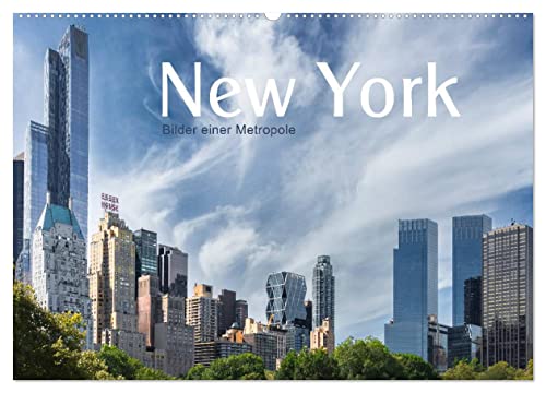 New York - Bilder einer Metropole (Wandkalender 2025 DIN A2 quer), CALVENDO Monatskalender von CALVENDO
