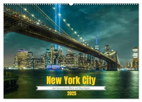 New York City - der besondere Blick auf Big Apple (Wandkalender 2025 DIN A2 quer), CALVENDO Monatskalender von CALVENDO